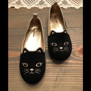 Old Navy kitty cat slip-ons